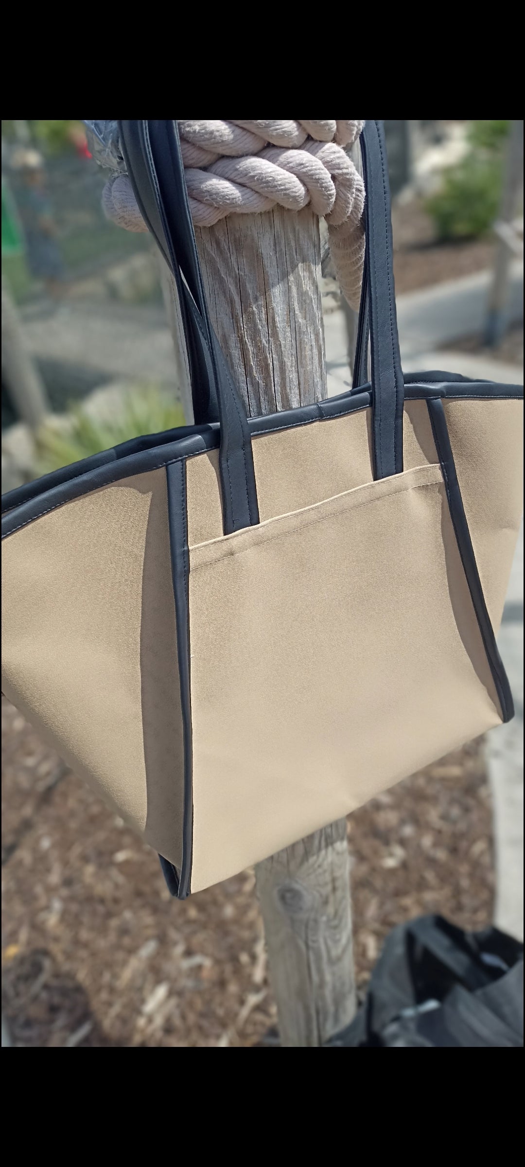 Water Resistant Canvas shopper