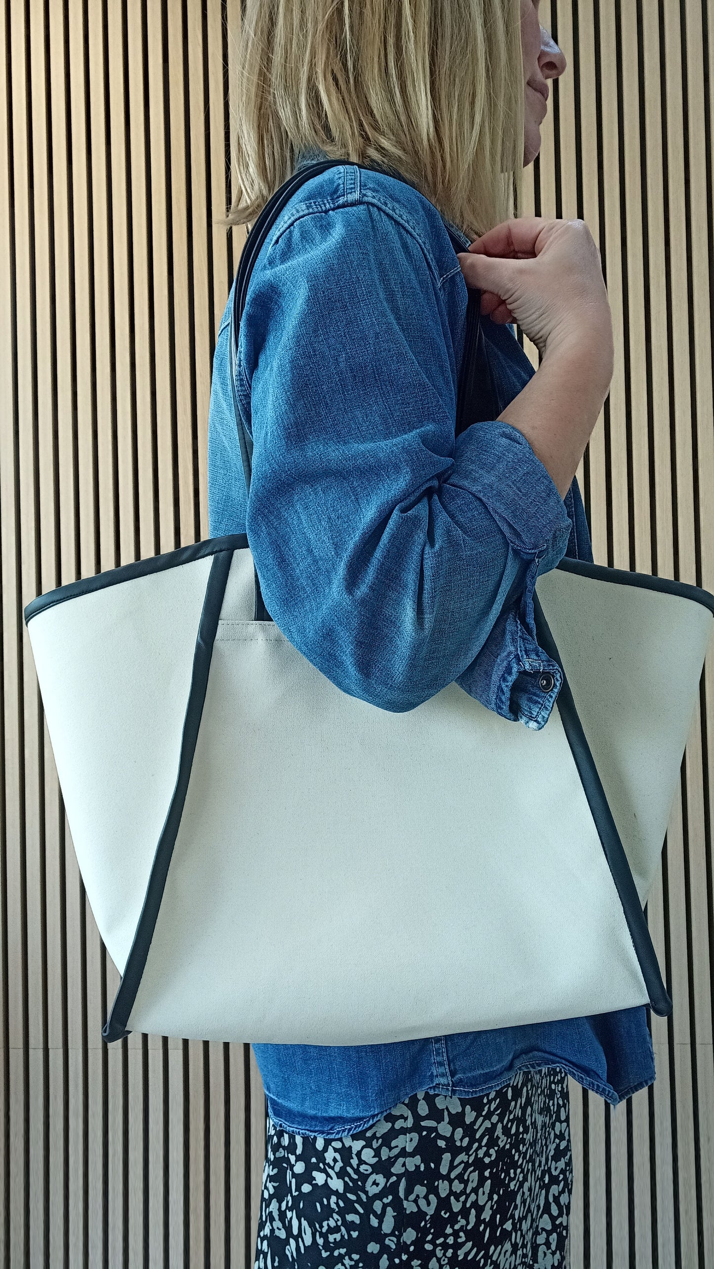 Water Resistant Canvas shopper