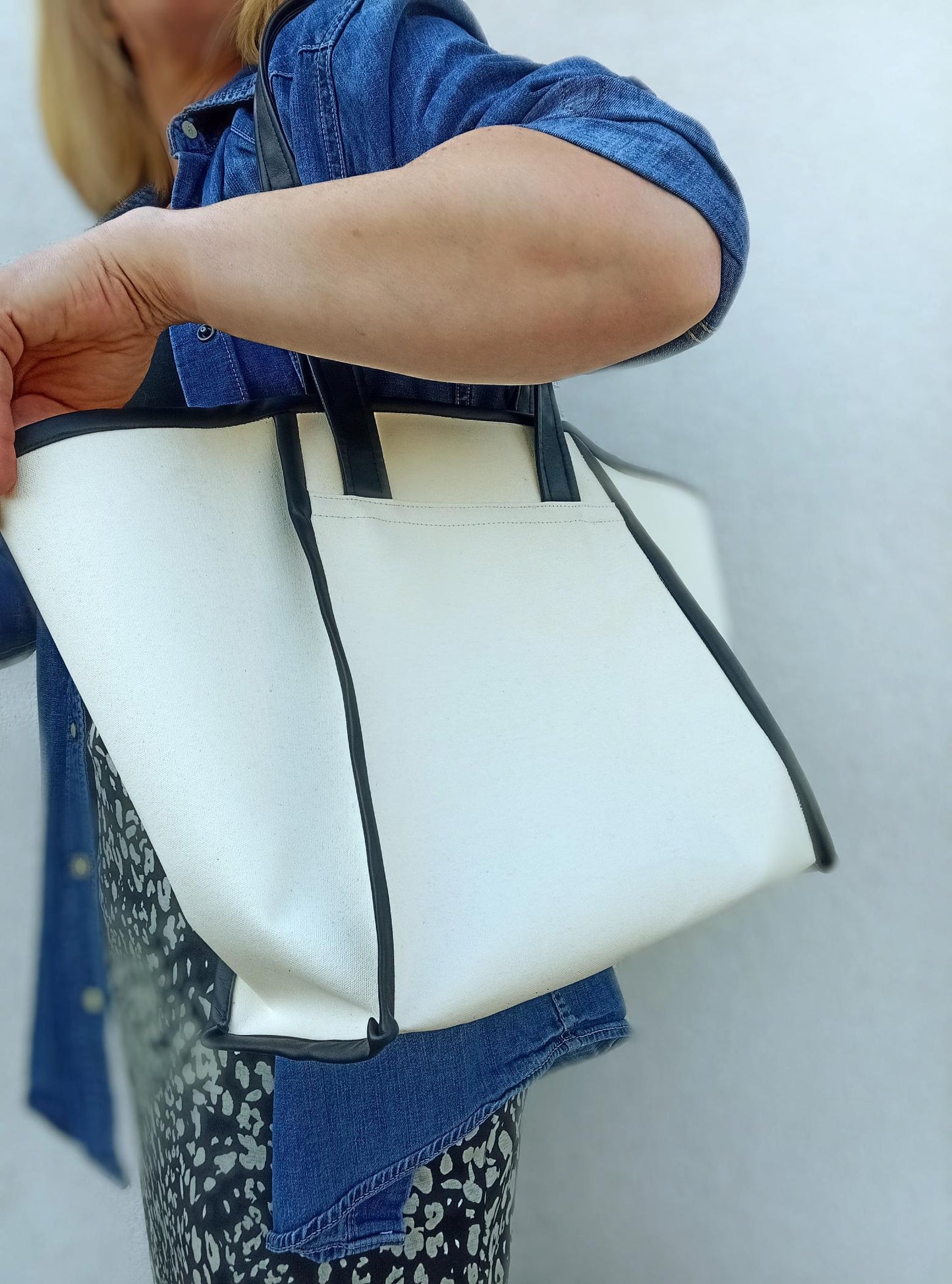 Water Resistant Canvas shopper