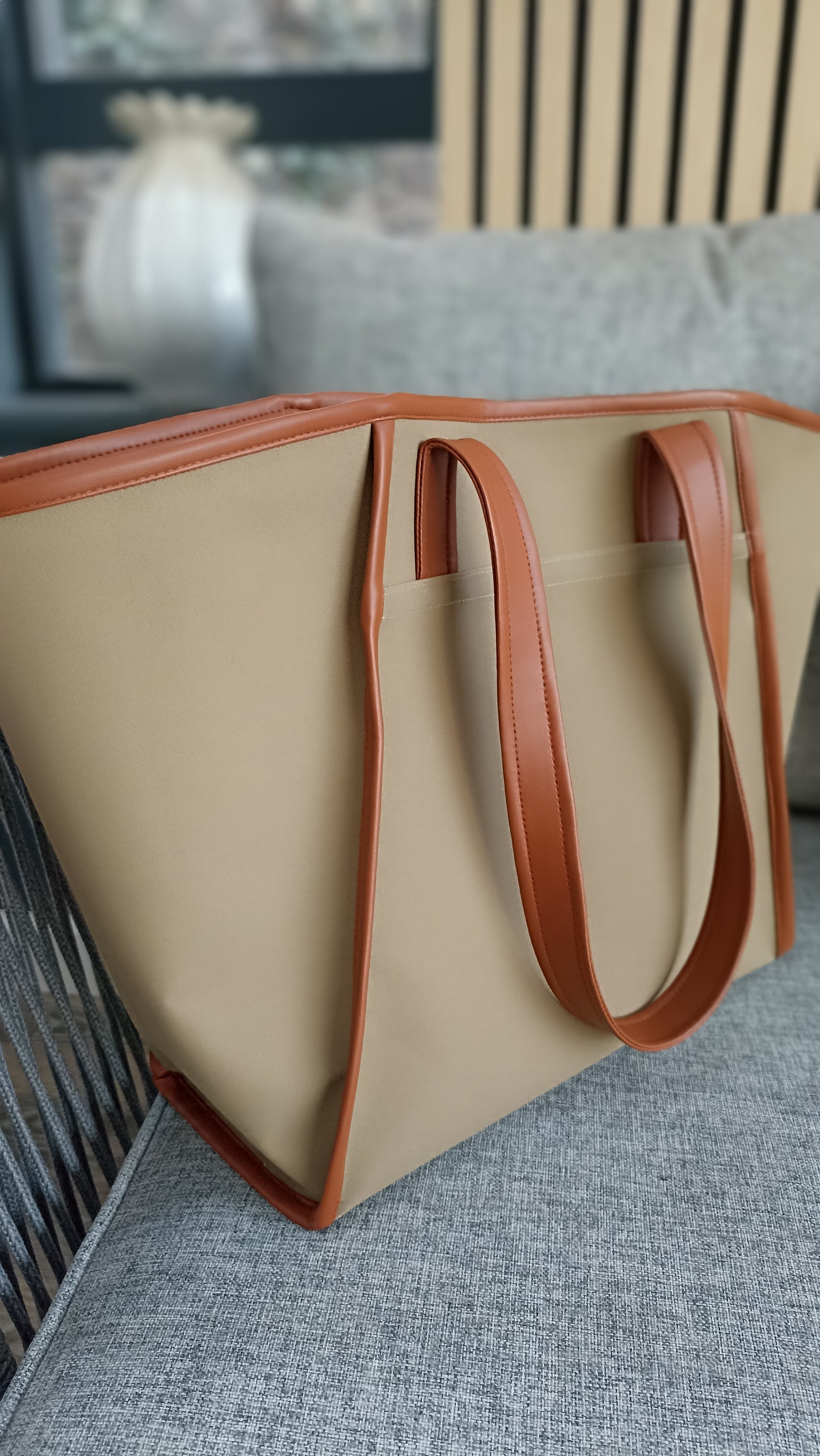 Water Resistant Canvas shopper